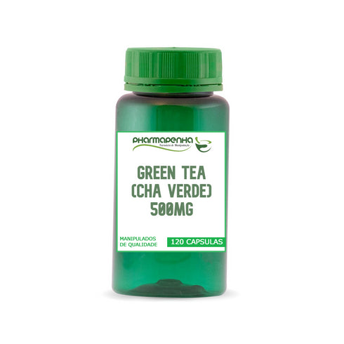 Chá Verde (Green Tea) 500mg 60 Cápsulas